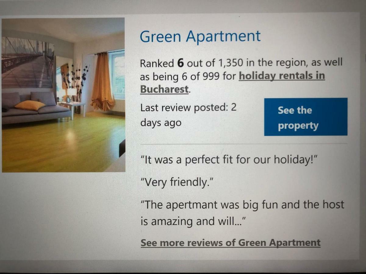New Green Apartment Studio 1 Βουκουρέστι Εξωτερικό φωτογραφία